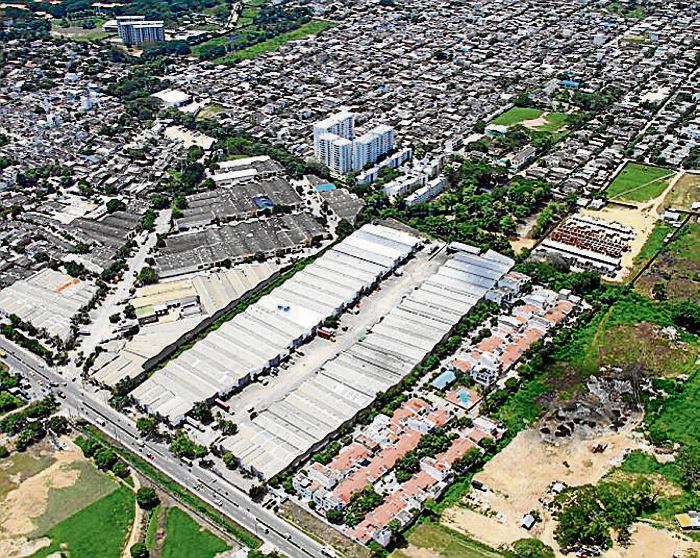 Zona de conurbación con Turbaco. //Foto: Julio Castaño. Zona de conurbación con Turbaco. //Foto: Julio Castaño.