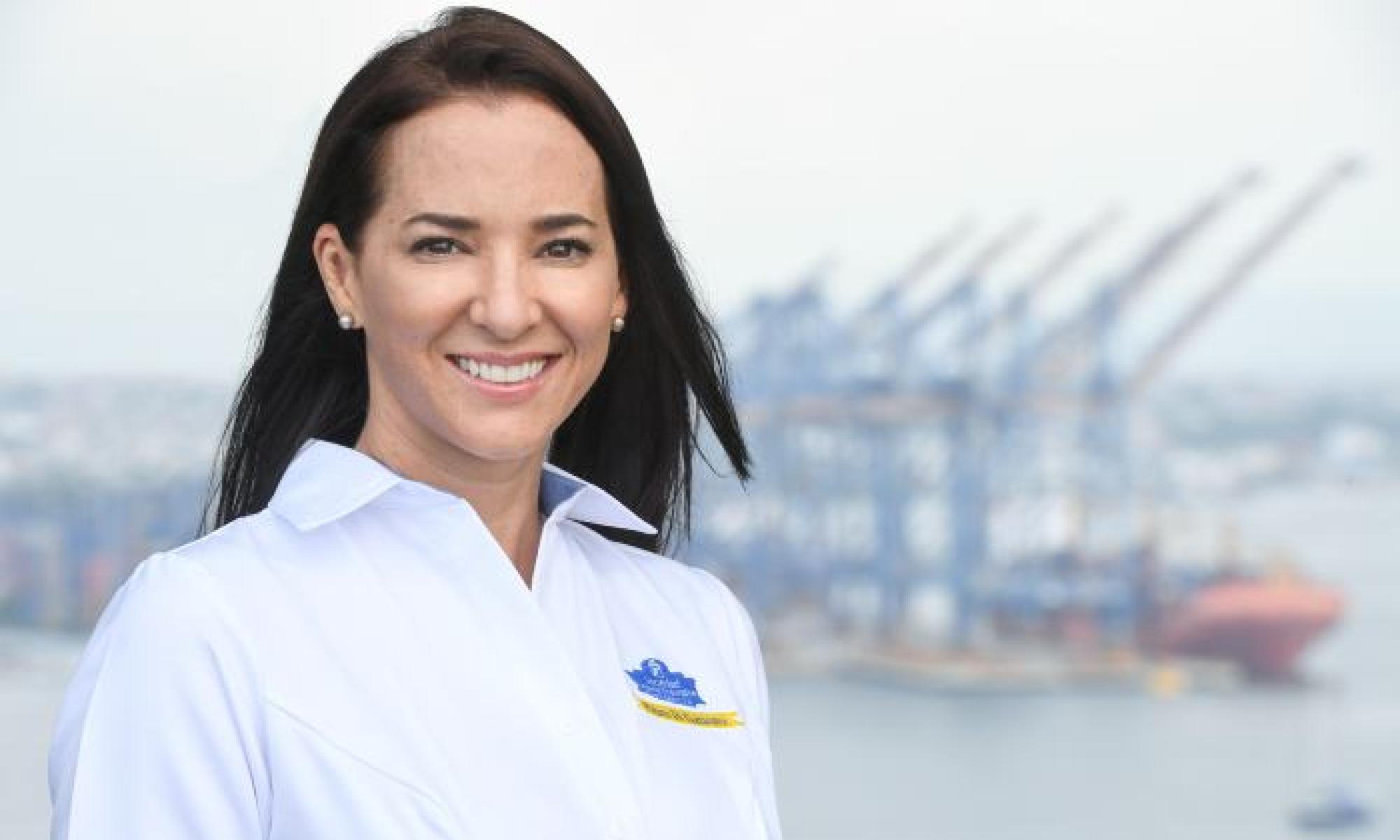 rostro de Susana Echavarría Echavarría, Representante Legal de la Fundación Puerto de Cartagena