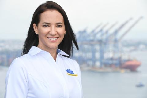rostro Susana Echavarría Echavarría, Representante Legal de la Fundación Puerto de Cartagena